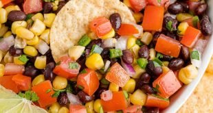 صلصة الفاصوليا السوداء والذرة – Rachel Cooks®