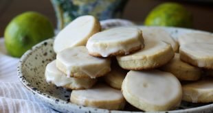 Easy Lime Shortbread Cookies - ملفات تعريف الارتباط والأكواب
