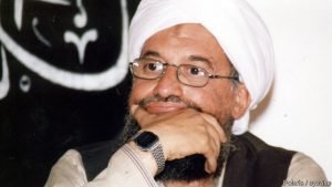 1998, Kandahar, Afghanistan: Osama Bin Laden's deputy Dr. Ayman al-Zawahiri On May 1, 2011, President Barack is scheduled to announce that Ossama Bin Laden was killed in Pakistan.. Credit: Hamid Mir / Polaris / eyevineFor further information please contact eyevinetel: +44 (0) 20 8709 8709e-mail: info@eyevine.comwww.eyevine.com