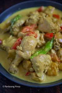 Pinoy Chicken Curry