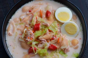 Filipino Chicken Sopas Recipe