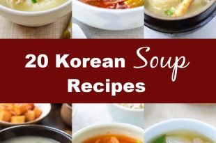 4 x 6 in 12 - 20 Korean Soup Recipes