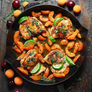 Chicken with Apricots (30-Minute, One-Pan Meal)
