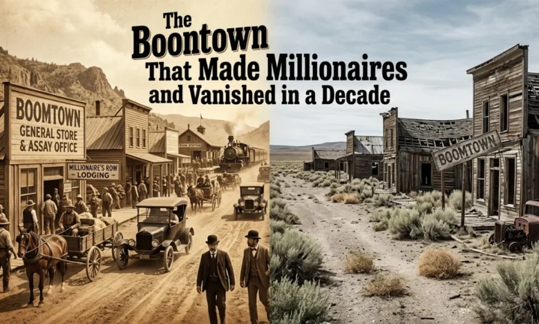 The Boomtown That Made Millionaires and Vanished in a Decade