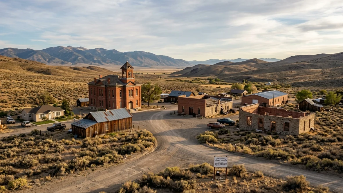 The Ghost Town That Never Fully Died